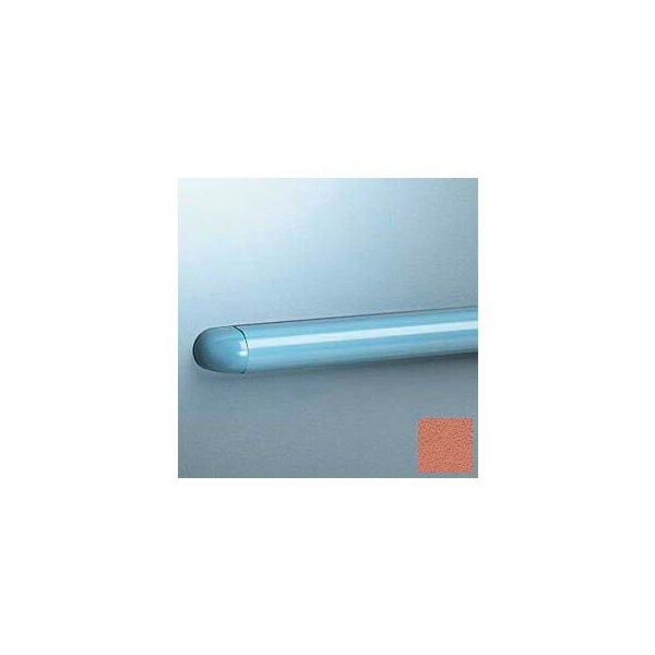 Pawling Accent Rail, Rounded W/Aluminum Retainer, 1-1/8"H x 12'L, Ginger Spice EB-25-12-359 - main